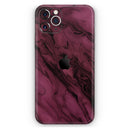 Black & Pink Marble Swirl V1 2  - Protective Skin Wrap & Decal – Compatible with iPhone SE to iPhone 17 Pro Max (All Models)