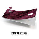 Black & Pink Marble Swirl V1 - Premium Protective Decal Skin-Kit for the Apple Credit Card