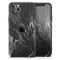 Black & Silver Marble Swirl V1 - Skin-Kit compatible with the Apple iPhone 13, 13 Pro Max, 13 Mini, 13 Pro, iPhone 12, iPhone 11 (All iPhones Available)