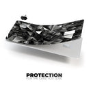 Black 3D Diamond Surface - Premium Protective Decal Skin-Kit for the Apple Credit Card
