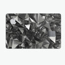 Black 3D Diamond Surface - Premium Protective Decal Skin-Kit for the Apple Credit Card