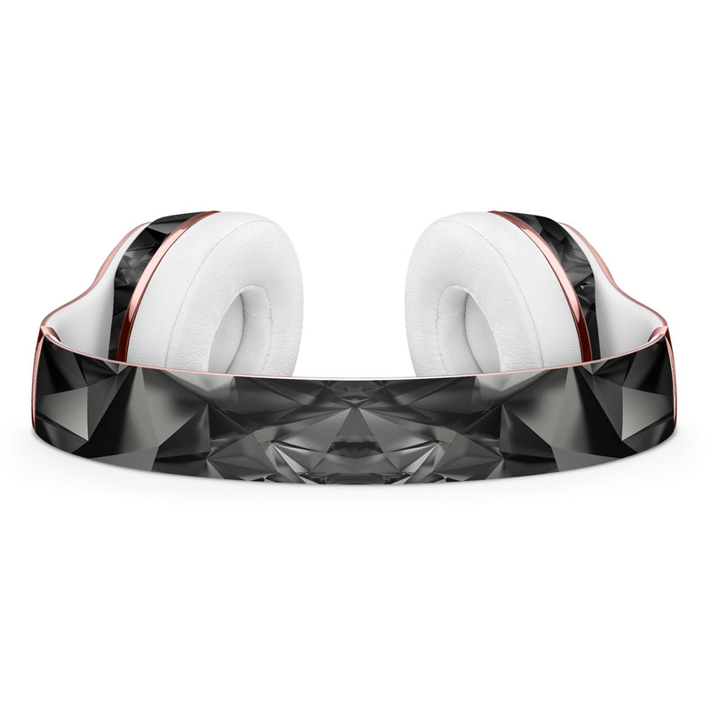 Black 3D Diamond Surface Full-Body Skin Kit for the Beats by Dre Solo 3 Wireless Headphones