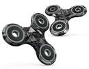 Black 3D Diamond Surface Full-Body Fidget Spinner Skin-Kit