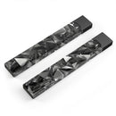 Black 3D Diamond Surface - Premium Decal Protective Skin-Wrap Sticker compatible with the Juul Labs vaping device
