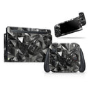 Black 3D Diamond Surface // Skin Decal Wrap Kit for Nintendo Switch Console & Dock, Joy-Cons, Pro Controller, Lite, 3DS XL, 2DS XL, DSi, or Wii - Vinyl Skin Wrap for Nintendo Switch 2, OLED, Lite, Pro Controller, Wii & Classic Handhelds