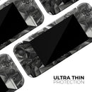 Black 3D Diamond Surface // Skin Decal Wrap Kit for Nintendo Switch Console & Dock, Joy-Cons, Pro Controller, Lite, 3DS XL, 2DS XL, DSi, or Wii - Vinyl Skin Wrap for Nintendo Switch 2, OLED, Lite, Pro Controller, Wii & Classic Handhelds