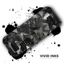 Black 3D Diamond Surface // Vinyl Skin Wrap for Steam Deck OLED & Steam Deck (LCD) — Soft Matte or Ultra Gloss