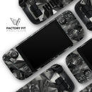 Black 3D Diamond Surface // Vinyl Skin Wrap for Steam Deck OLED & Steam Deck (LCD) — Soft Matte or Ultra Gloss
