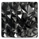 Black 3D Diamond Surface - Full Body Skin Decal for the Apple iPad Pro 12.9", 11", 10.5", 9.7", Air or Mini (All Models Available)