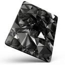 Black 3D Diamond Surface - Full Body Skin Decal for the Apple iPad Pro 12.9", 11", 10.5", 9.7", Air or Mini (All Models Available)