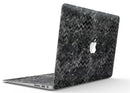 Black Basic Watercolor Chevron Pattern - MacBook Air Skin Kit