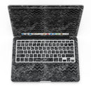 Black Basic Watercolor Chevron Pattern - MacBook Pro with Retina Display Full-Coverage Skin Kit