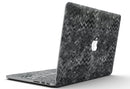Black Basic Watercolor Chevron Pattern - MacBook Pro with Retina Display Full-Coverage Skin Kit