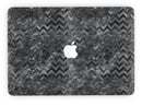 Black Basic Watercolor Chevron Pattern - MacBook Pro with Retina Display Full-Coverage Skin Kit