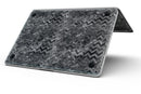 Black Basic Watercolor Chevron Pattern - MacBook Pro with Retina Display Full-Coverage Skin Kit