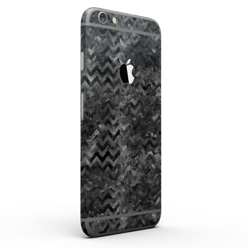 Black_Basic_Watercolor_Chevron_Pattern_-_iPhone_6s_-_Sectioned_-_View_1.jpg