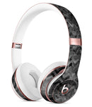 Black Basic Watercolor Chevron Pattern Full-Body Skin Kit for the Beats by Dre Solo 3 Wireless Headphones