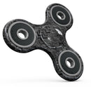 Black Basic Watercolor Chevron Pattern Full-Body Fidget Spinner Skin-Kit