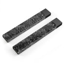 Black Basic Watercolor Chevron Pattern - Premium Decal Protective Skin-Wrap Sticker compatible with the Juul Labs vaping device