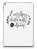 Black Everything Starts with a Dream - iPad Pro 97 - View 3.jpg