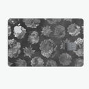 Black Floral Succulents - Premium Protective Decal Skin-Kit for the Apple Credit Card