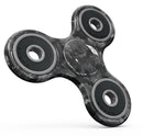 Black Floral Succulents Full-Body Fidget Spinner Skin-Kit