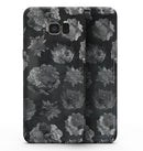 Black Floral Succulents - Samsung Galaxy S8 Full-Body Skin Kit
