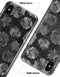Black Floral Succulents - iPhone X Clipit Case