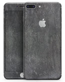 Black Grunge Acid Washed Surface - Skin-kit for the iPhone 8 or 8 Plus