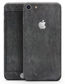 Black Grunge Acid Washed Surface - Skin-kit for the iPhone 8 or 8 Plus