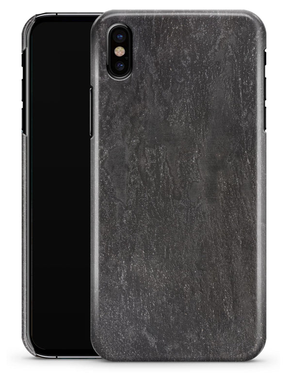 Black Grunge Acid Washed Surface - iPhone X Clipit Case
