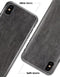 Black Grunge Acid Washed Surface - iPhone X Clipit Case