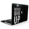 MacBook Pro with Touch Bar Skin Kit - Black_Hammered_Never_Give_Up-MacBook_13_Touch_V9.jpg?
