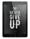 Black Hammered Never Give Up - iPad Pro 97 - View 6.jpg