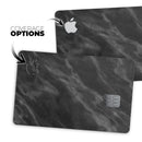 Black Marble Surface - Premium Protective Decal Skin-Kit for the Apple Credit Card