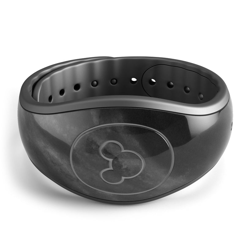 Black Marble Surface - Decal Skin Wrap Kit for the Disney Magic Band