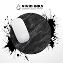 Black Marble Surface// WaterProof Rubber Foam Backed Anti-Slip Mouse Pad for Home Work Office or Gaming Computer Desk