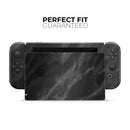 Black Marble Surface // Skin Decal Wrap Kit for Nintendo Switch Console & Dock, Joy-Cons, Pro Controller, Lite, 3DS XL, 2DS XL, DSi, or Wii - Vinyl Skin Wrap for Nintendo Switch 2, OLED, Lite, Pro Controller, Wii & Classic Handhelds