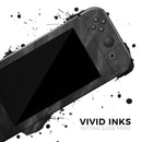 Black Marble Surface // Skin Decal Wrap Kit for Nintendo Switch Console & Dock, Joy-Cons, Pro Controller, Lite, 3DS XL, 2DS XL, DSi, or Wii - Vinyl Skin Wrap for Nintendo Switch 2, OLED, Lite, Pro Controller, Wii & Classic Handhelds