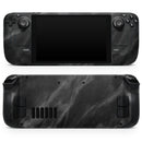 Black Marble Surface // Vinyl Skin Wrap for Steam Deck OLED & Steam Deck (LCD) — Soft Matte or Ultra Gloss