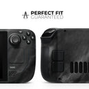 Black Marble Surface // Vinyl Skin Wrap for Steam Deck OLED & Steam Deck (LCD) — Soft Matte or Ultra Gloss