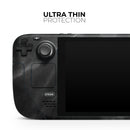 Black Marble Surface // Vinyl Skin Wrap for Steam Deck OLED & Steam Deck (LCD) — Soft Matte or Ultra Gloss