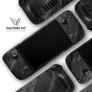 Black Marble Surface // Vinyl Skin Wrap for Steam Deck OLED & Steam Deck (LCD) — Soft Matte or Ultra Gloss