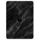 Black Marble Surface - Full Body Skin Decal for the Apple iPad Pro 12.9", 11", 10.5", 9.7", Air or Mini (All Models Available)
