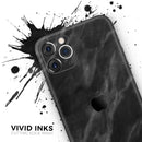 Black Marble Surface  - Protective Skin Wrap & Decal – Compatible with iPhone SE to iPhone 17 Pro Max (All Models)