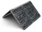Black Multi Watercolor Chevron - MacBook Air Skin Kit