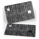 Black Multi Watercolor Chevron - Premium Protective Decal Skin-Kit for the Apple Credit Card