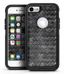 Black Multi Watercolor Chevron - iPhone 7 or 8 OtterBox Case & Skin Kits