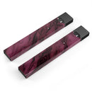 Black & Pink Marble Swirl V1 - Premium Decal Protective Skin-Wrap Sticker compatible with the Juul Labs vaping device