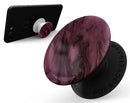 Black & Pink Marble Swirl V1 - Skin Kit for PopSockets and other Smartphone Extendable Grips & Stands